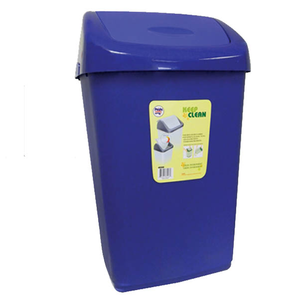 Trash Can With Swingtop Cover